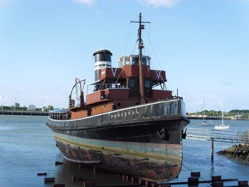 ST Forceful at BSE Maritime. © SW